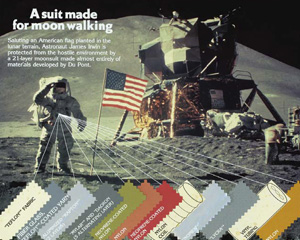 [Dupont] 달 착륙 아폴로 11호, 우주복 우주선에 어떤 소재 쓰였나